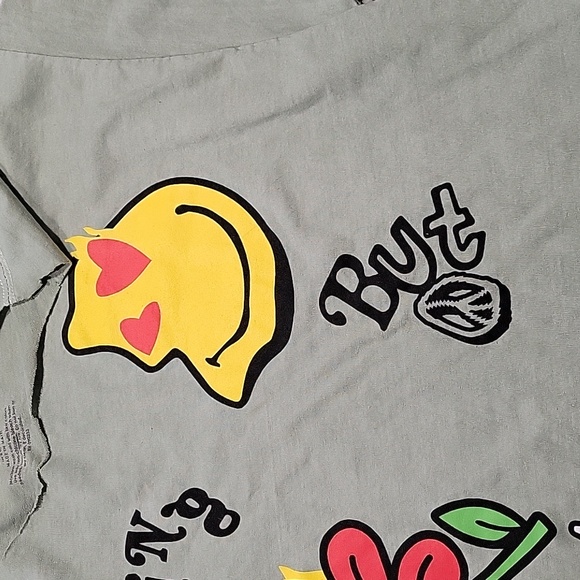 PacSun Olive Raw edges Graphic Tshirts - Picture 6 of 8